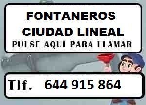Fontaneros Ciudad Lineal Madrid Urgentes