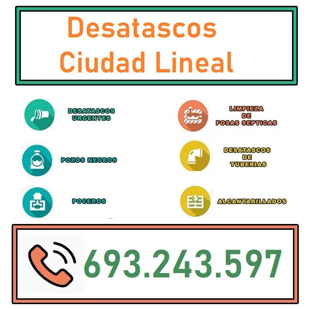 Desatascos Ciudad Lineal